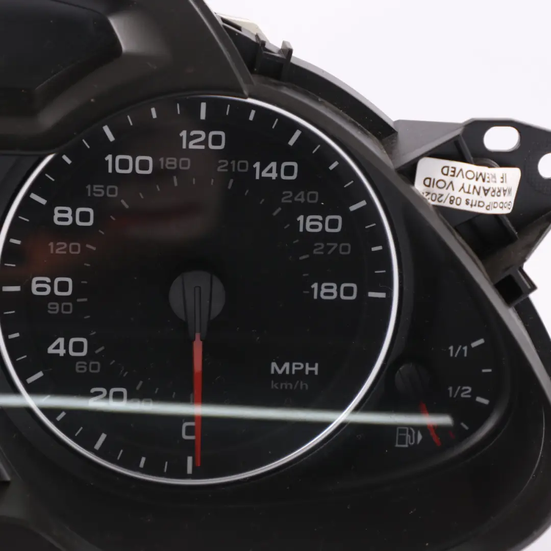 Audi A4 B8 2.0 TDI Diesel Insturment Cluster Clock Speed Meter Manual - SKU rhd-8K0920981D - Part number 8K0920981D