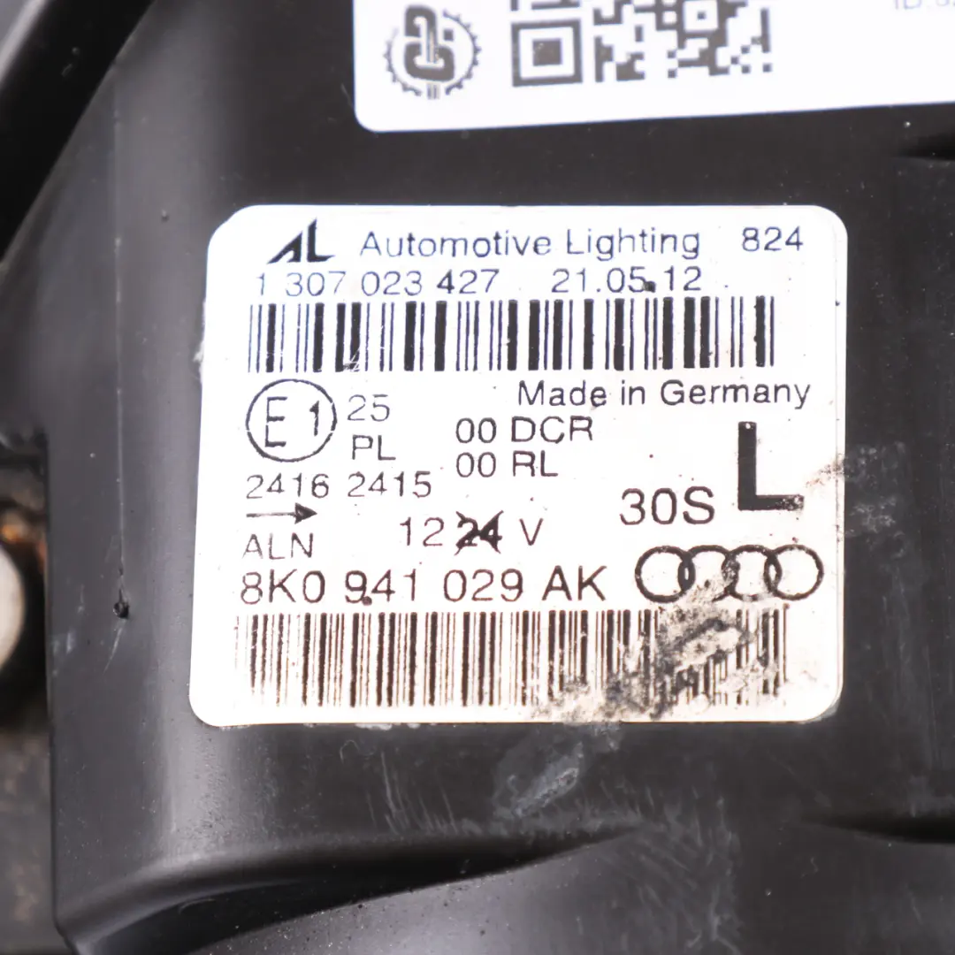 Audi A4 B8 Headlight Headlamp Light Lamp Front Left N/S 8K0941029AK - SKU RHD-8K0941029AK - Part number RHD-8K0941029AK