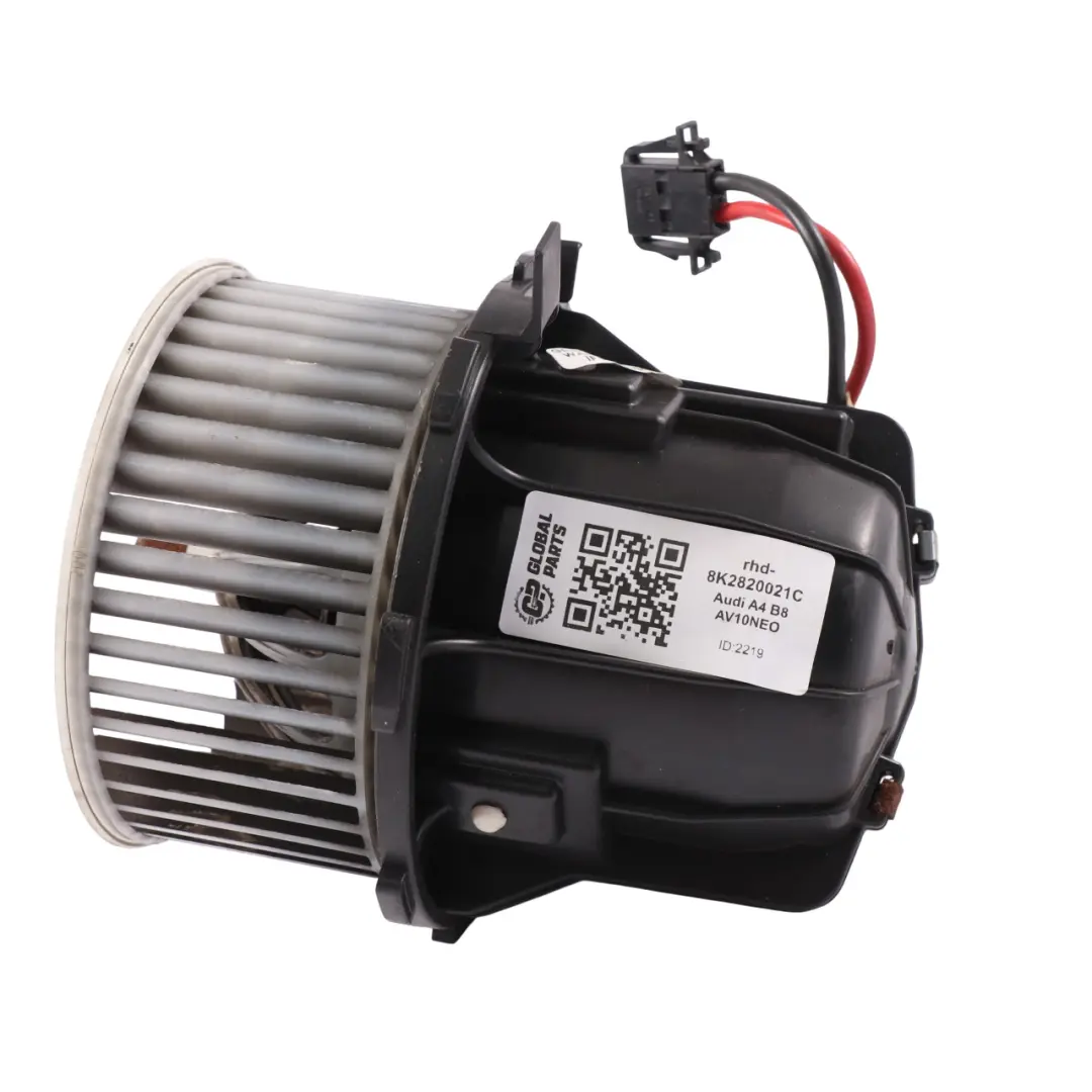 Blower Heater A/C Motor Fan to Audi A4 B8 with Part number 8K2820021C Audi A4 B8 Blower Heater A/C Motor Fan - SKU rhd-8K2820021C - Part number 8K2820021C