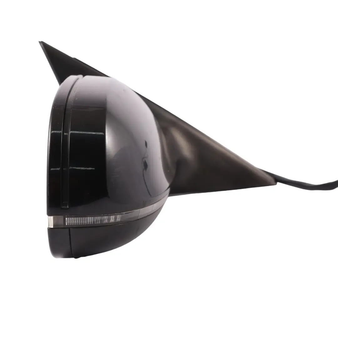 Audi A4 B8 Door Right O/S Mirror Wing Electric Phantom Black - LZ9Y 8K2857410AF - SKU rhd-8K2857410AF-PHB - Part number 8K2857410AF-PHB