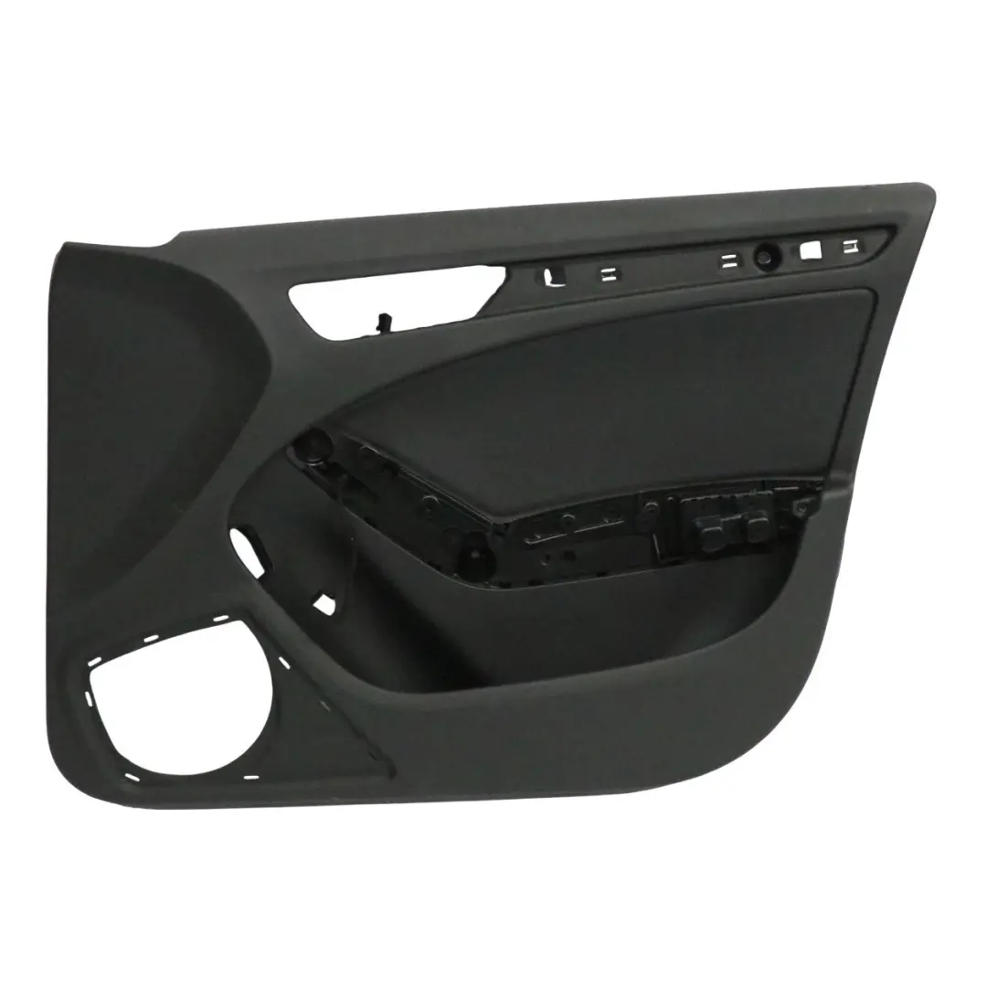 Front Door Card Right O/S Lining Trim Panel Leather Black to Audi A4 B8 with Part number 8K2867104J Audi A4 B8 Front Door Card Right O/S Lining Trim Panel Leather Black - SKU rhd-8K2867104J - Part number 8K2867104J