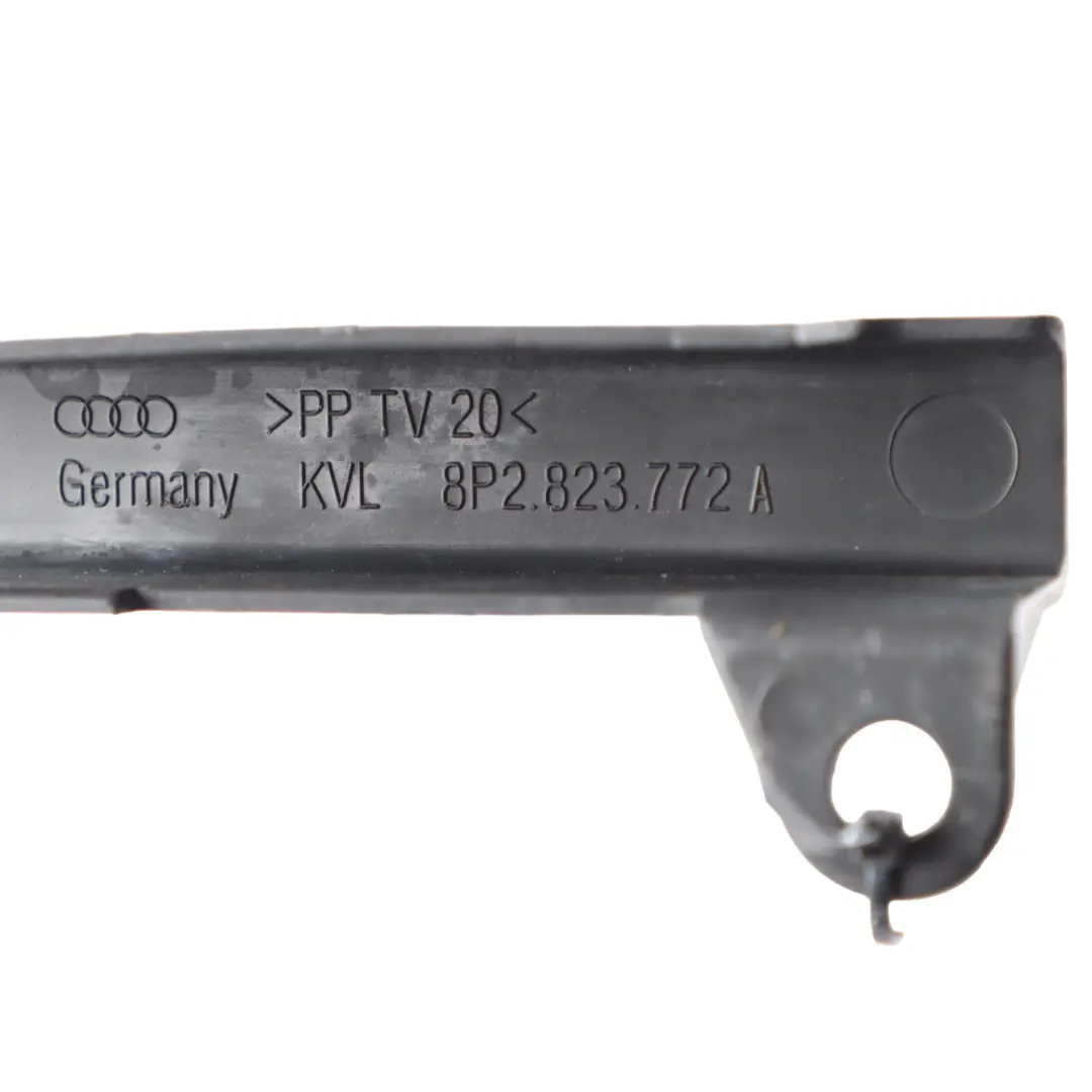 Front Bonnet Hood Wiring Cable Cover Trim Panel Black to Audi A3 8P with Part number 8P2823772A Audi A3 8P Front Bonnet Hood Wiring Cable Cover Trim Panel Black - SKU rhd-8P2823772A - Part number 8P2823772A