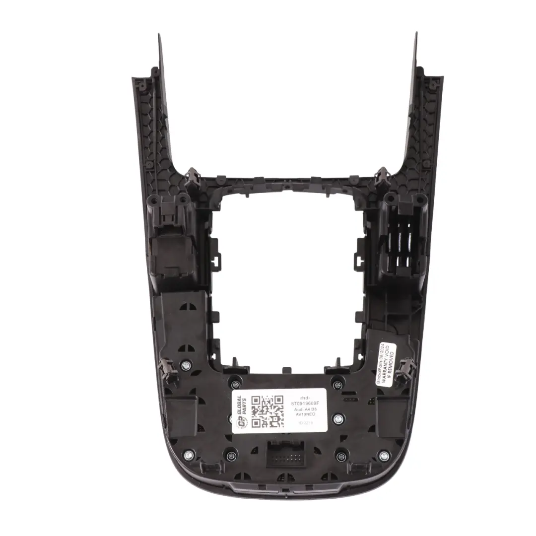 Sat Nav MMI Centre Console Cover Panel Switch Button Block to Audi A4 B8 with Part number 8T0919609F Audi A4 B8 Sat Nav MMI Centre Console Cover Panel Switch Button Block - SKU rhd-8T0919609F - Part number 8T0919609F