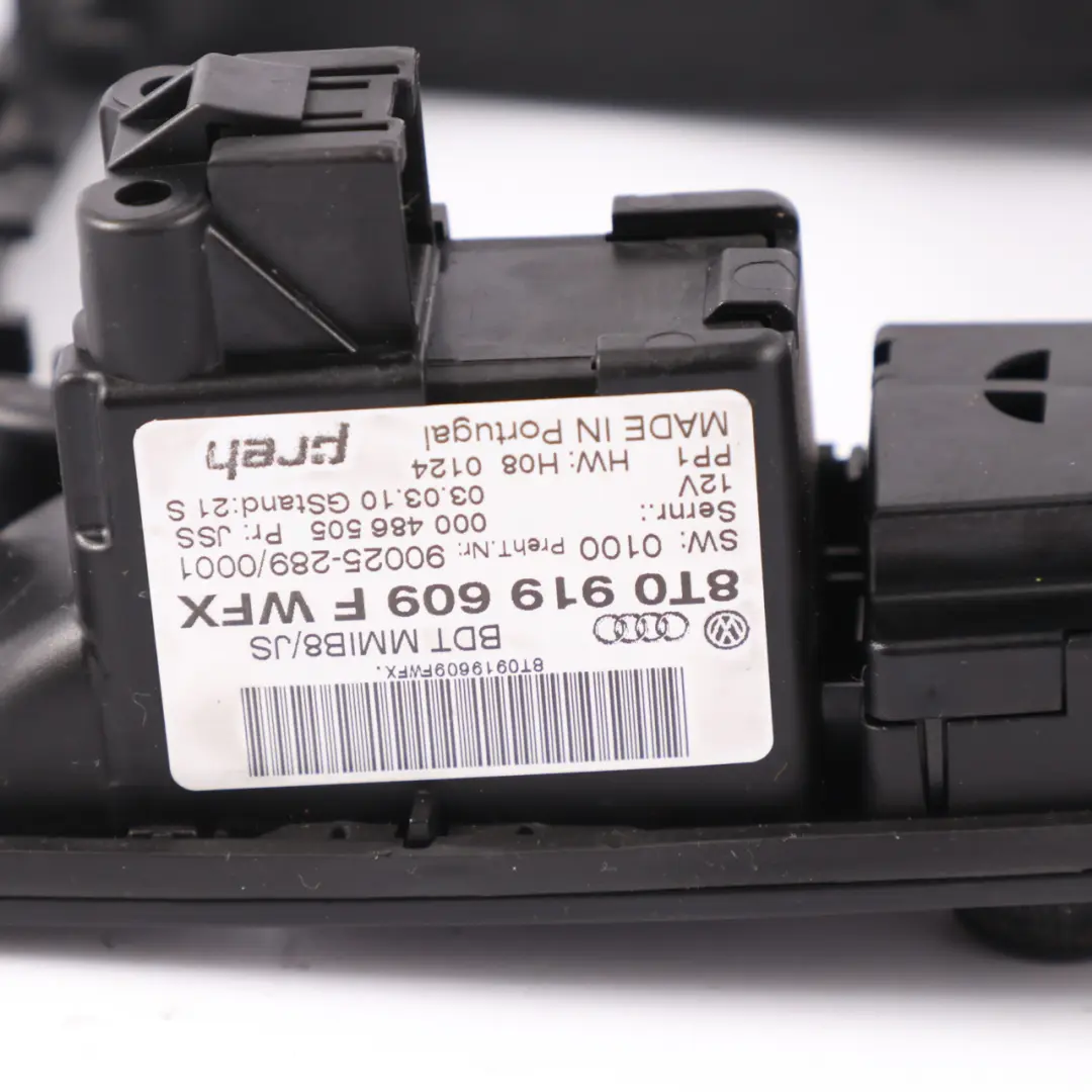 Audi A4 B8 Sat Nav MMI Centre Console Cover Panel Switch Button Block - SKU rhd-8T0919609F - Part number 8T0919609F