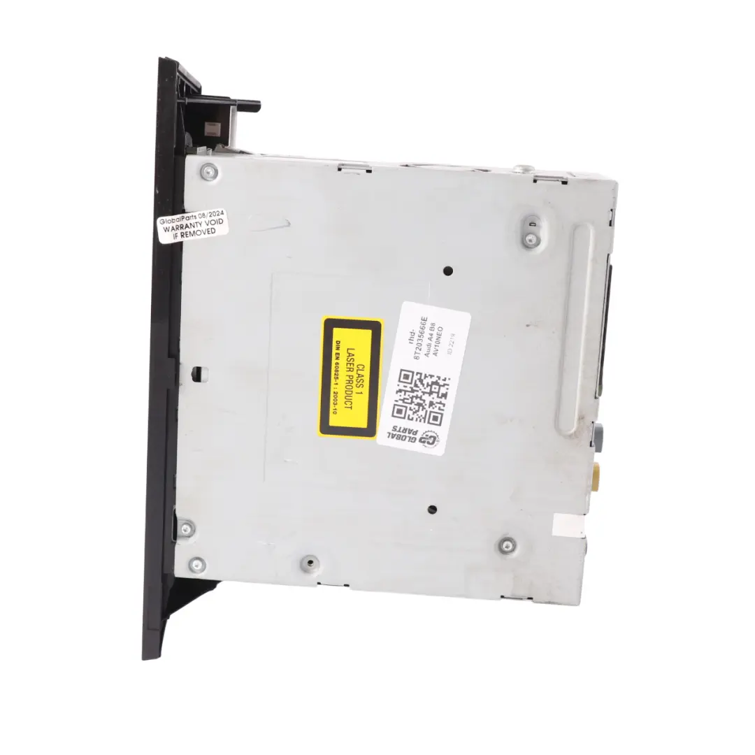 Audi A4 B8 Multimedia Radio CD DVD Player MMI Head Unit - SKU rhd-8T2035666E - Part number 8T2035666E