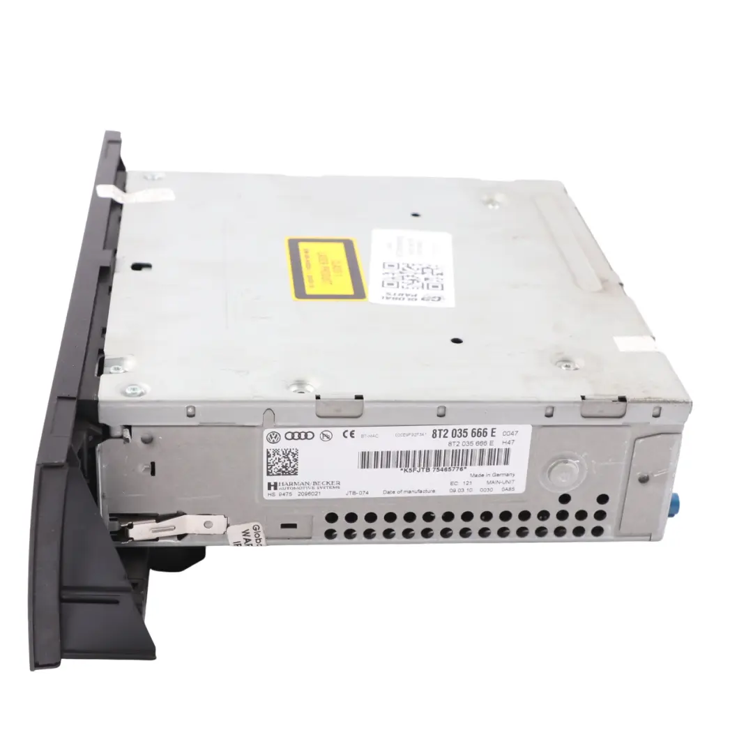 Audi A4 B8 Multimedia Radio CD DVD Player MMI Head Unit - SKU rhd-8T2035666E - Part number 8T2035666E