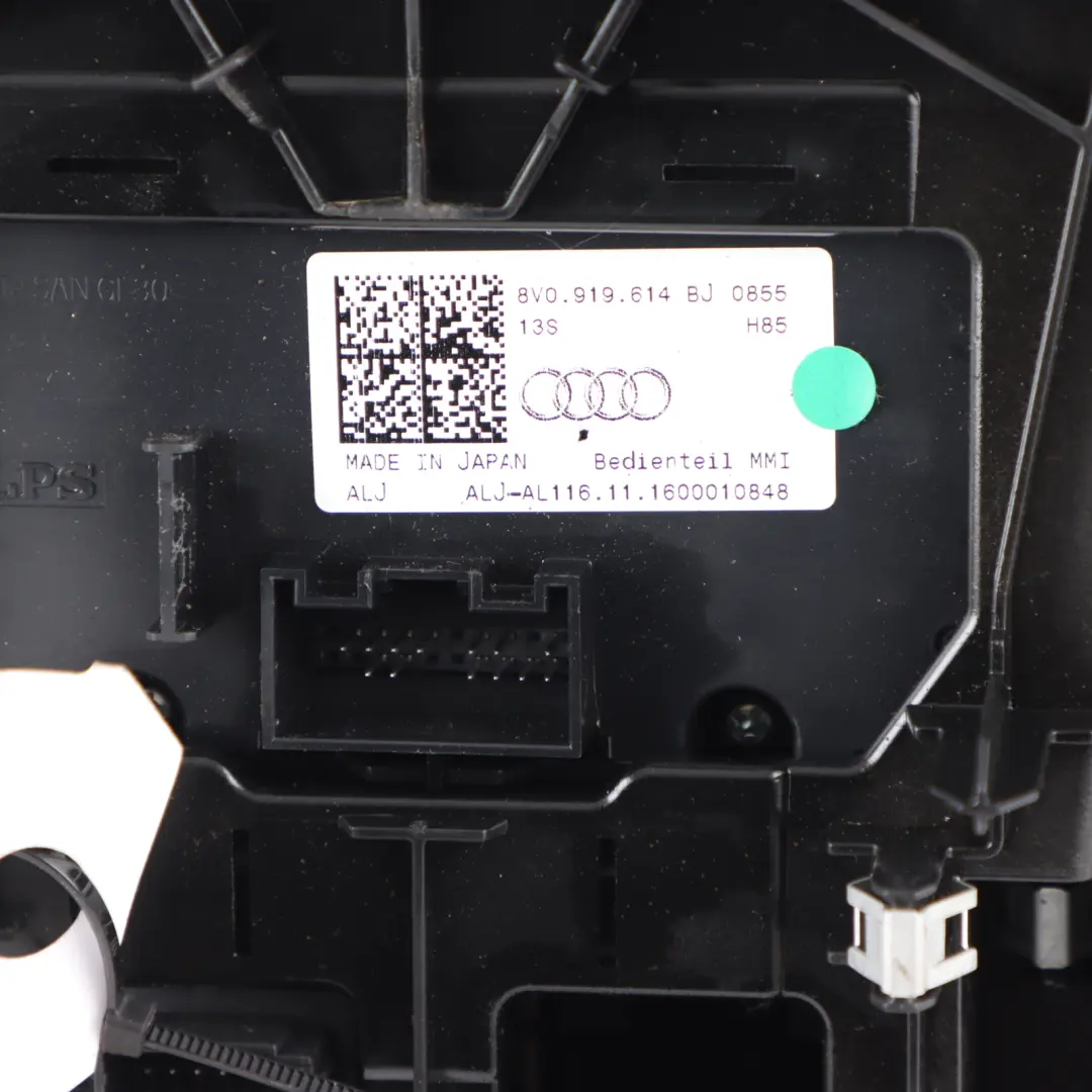 Media Sat Nav Controller Center Console Trim Cup Holder Automatic to Audi A3 S3 8V with Part number 8V0919614BJ Audi A3 S3 8V Media Sat Nav Controller Center Console Trim Cup Holder Automatic - SKU rhd-8V0919614BJ - Part number 8V0919614BJ