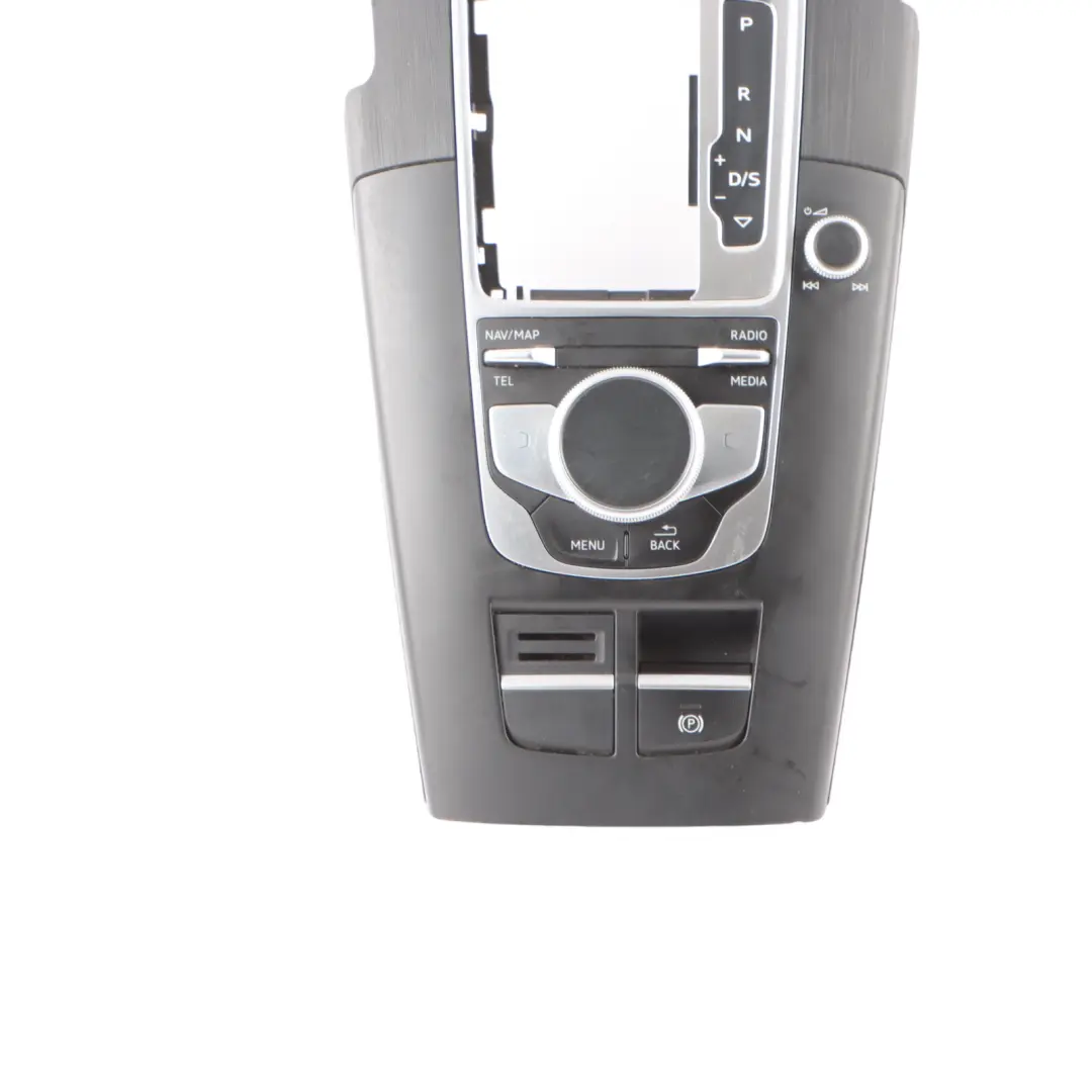 Media Sat Nav Controller Center Console Trim Cup Holder Automatic to Audi A3 S3 8V with Part number 8V0919614BJ Audi A3 S3 8V Media Sat Nav Controller Center Console Trim Cup Holder Automatic - SKU rhd-8V0919614BJ - Part number 8V0919614BJ
