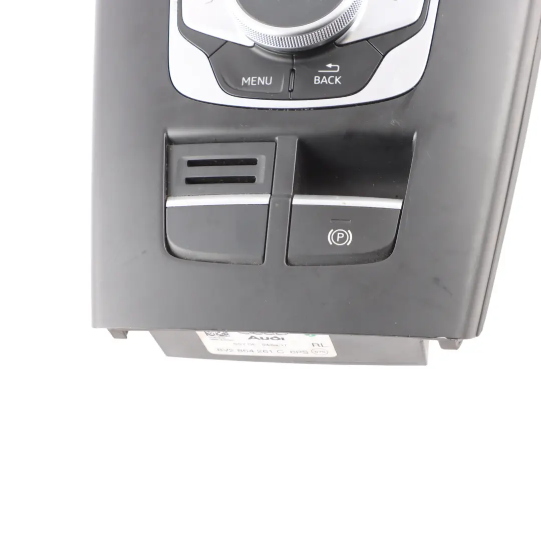 Media Sat Nav Controller Center Console Trim Cup Holder Automatic to Audi A3 S3 8V with Part number 8V0919614BJ Audi A3 S3 8V Media Sat Nav Controller Center Console Trim Cup Holder Automatic - SKU rhd-8V0919614BJ - Part number 8V0919614BJ