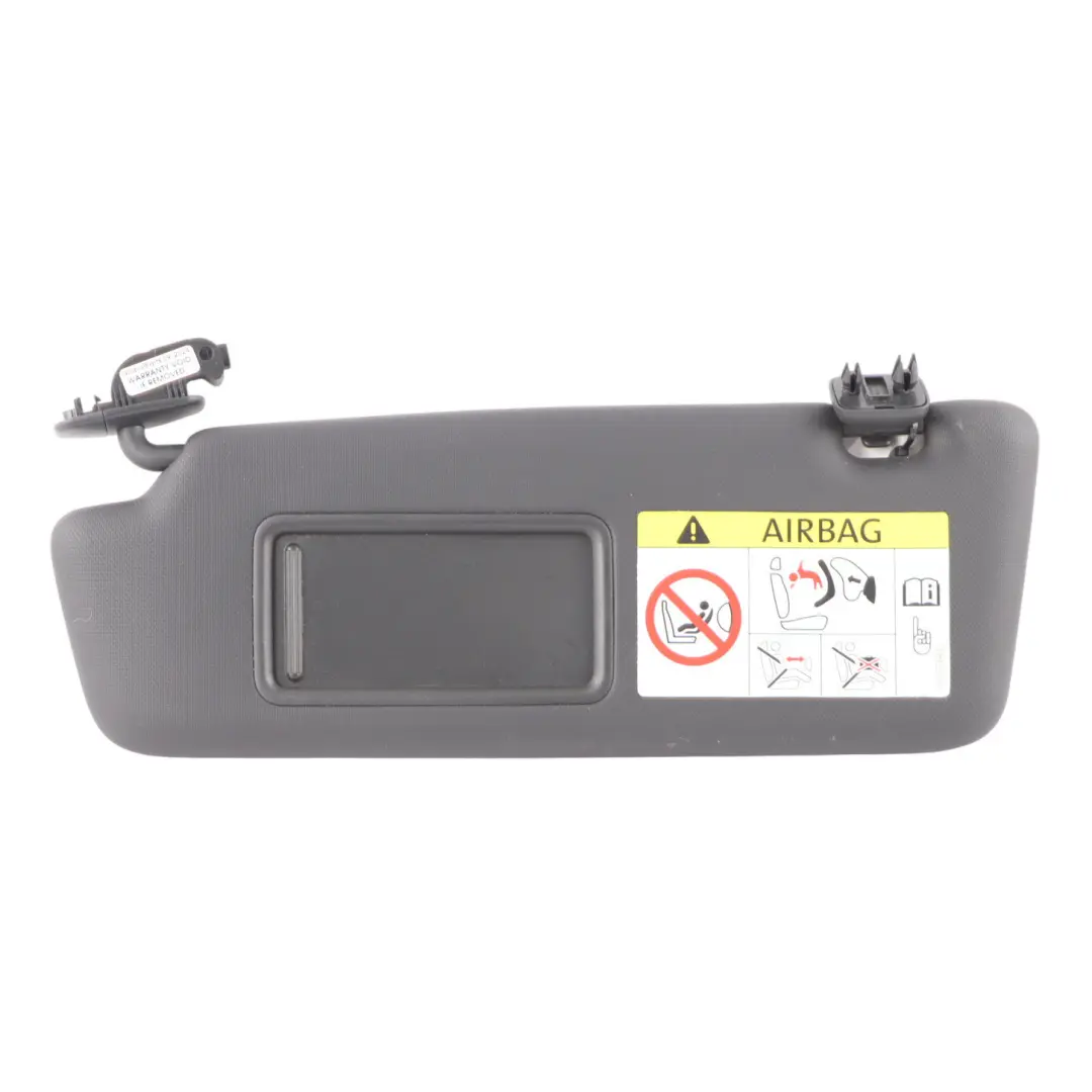 Sun Visor Left N/S Side Iluminated Mirror Black to Audi A3 S3 8V with Part number 8V2857551F Audi A3 S3 8V Sun Visor Left N/S Side Iluminated Mirror Black - SKU rhd-8V2857551F - Part number 8V2857551F