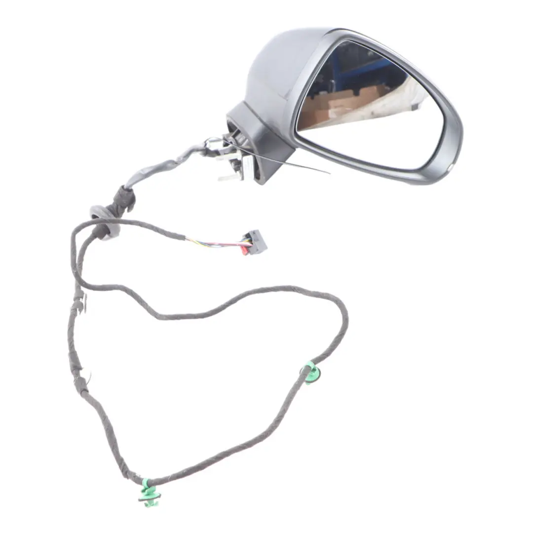 Audi A1 8X Wing Mirror Electric Outside Door Right O/S Phantom Black - LZ9Y - SKU RHD-8X2857409K-PHB - Part number RHD-8X2857409K-PHB