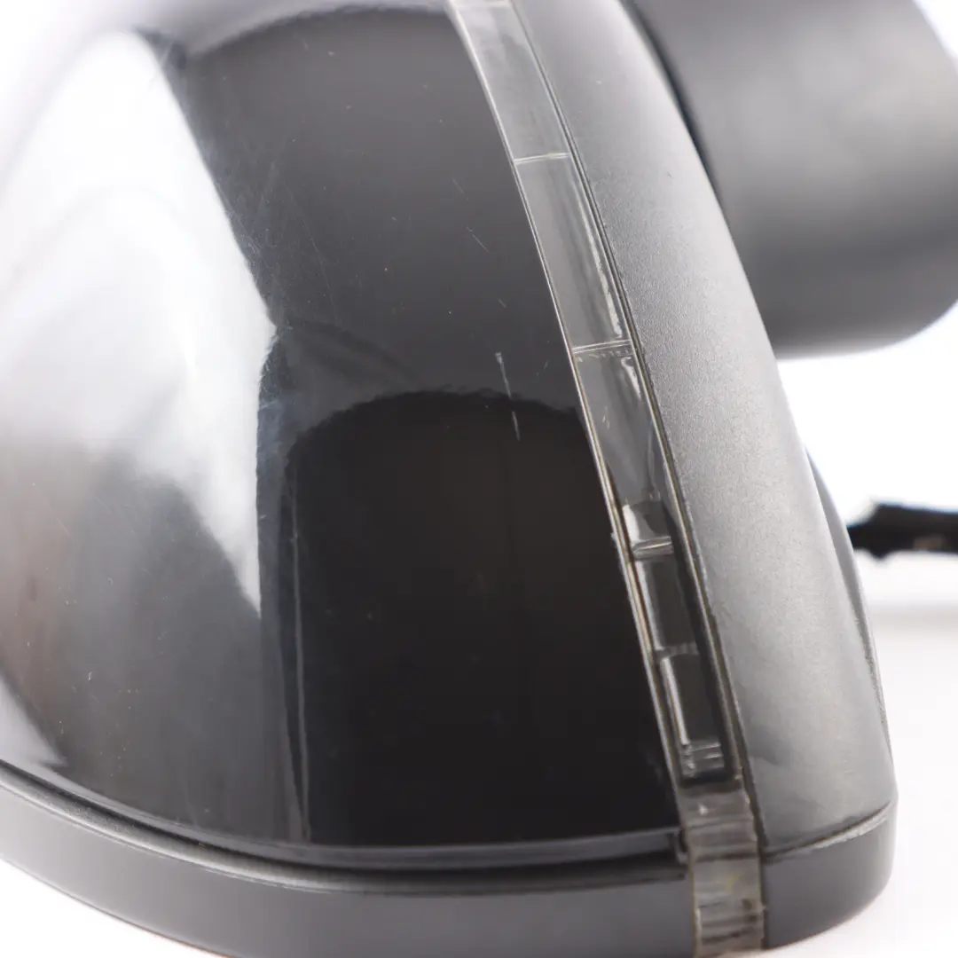 Audi A1 8X Wing Mirror Electric Outside Door Right O/S Phantom Black - LZ9Y - SKU RHD-8X2857409K-PHB - Part number RHD-8X2857409K-PHB