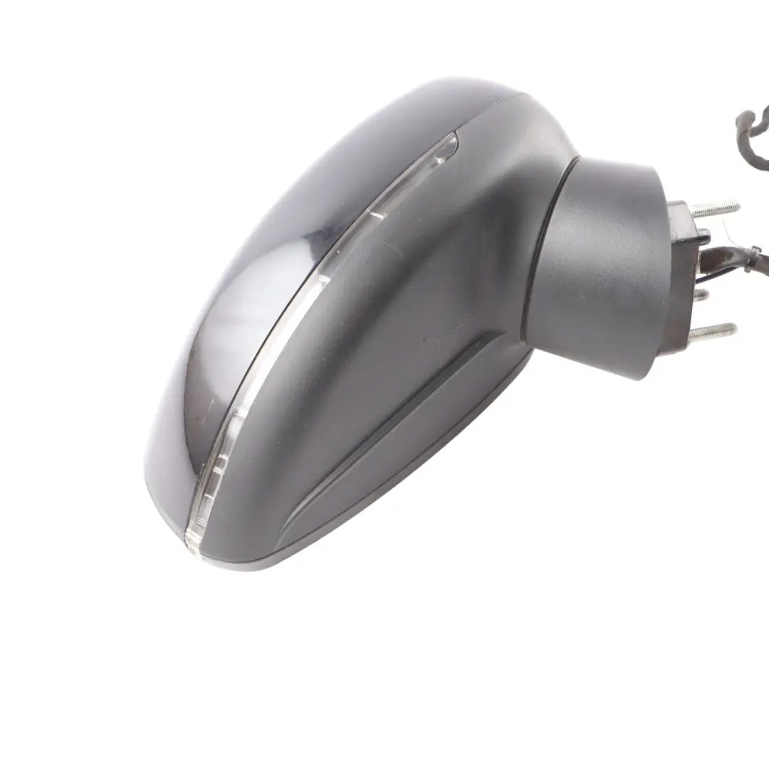 Audi A1 8X Wing Mirror Electric Outside Door Right O/S Phantom Black - LZ9Y - SKU RHD-8X2857409K-PHB - Part number RHD-8X2857409K-PHB