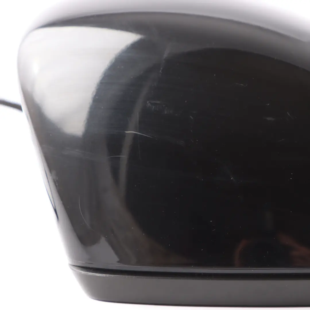 Audi A1 8X Wing Mirror Electric Outside Door Right O/S Phantom Black - LZ9Y - SKU RHD-8X2857409K-PHB - Part number RHD-8X2857409K-PHB