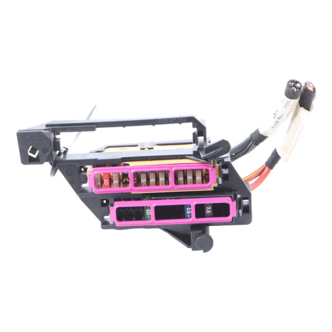 Fuse Box Unit Front Left N/S to Audi A1 8X with Part number 8X2971845 Audi A1 8X Fuse Box Unit Front Left N/S - SKU rhd-8X2971845 - Part number 8X2971845