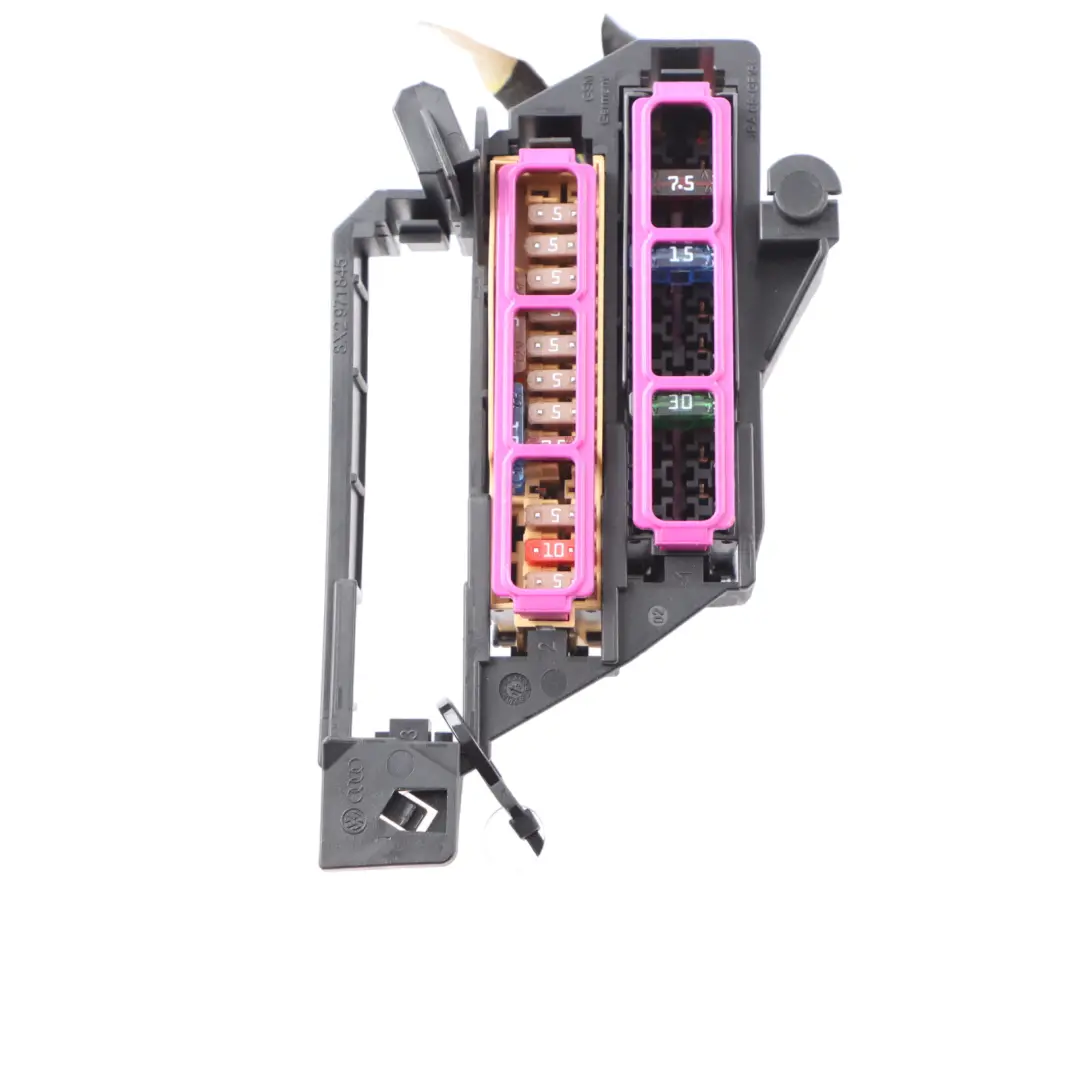 Fuse Box Unit Front Left N/S to Audi A1 8X with Part number 8X2971845 Audi A1 8X Fuse Box Unit Front Left N/S - SKU rhd-8X2971845 - Part number 8X2971845