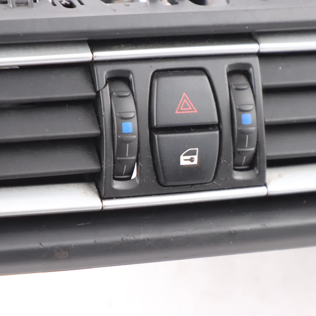 Vent BMW F10 F11 Fresh Air Grille Center Dash Dashboard Chrome Panel to Air with Part number 9192903 Air Vent BMW F10 F11 Fresh Air Grille Center Dash Dashboard Chrome Panel - SKU rhd-9192903 - Part number 9192903