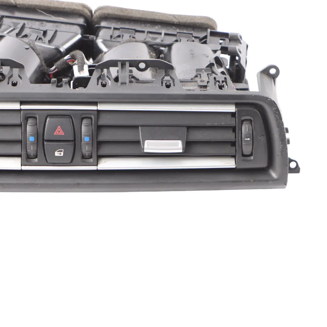 Vent BMW F10 F11 Fresh Air Grille Center Dash Dashboard Chrome Panel to Air with Part number 9192903 Air Vent BMW F10 F11 Fresh Air Grille Center Dash Dashboard Chrome Panel - SKU rhd-9192903 - Part number 9192903