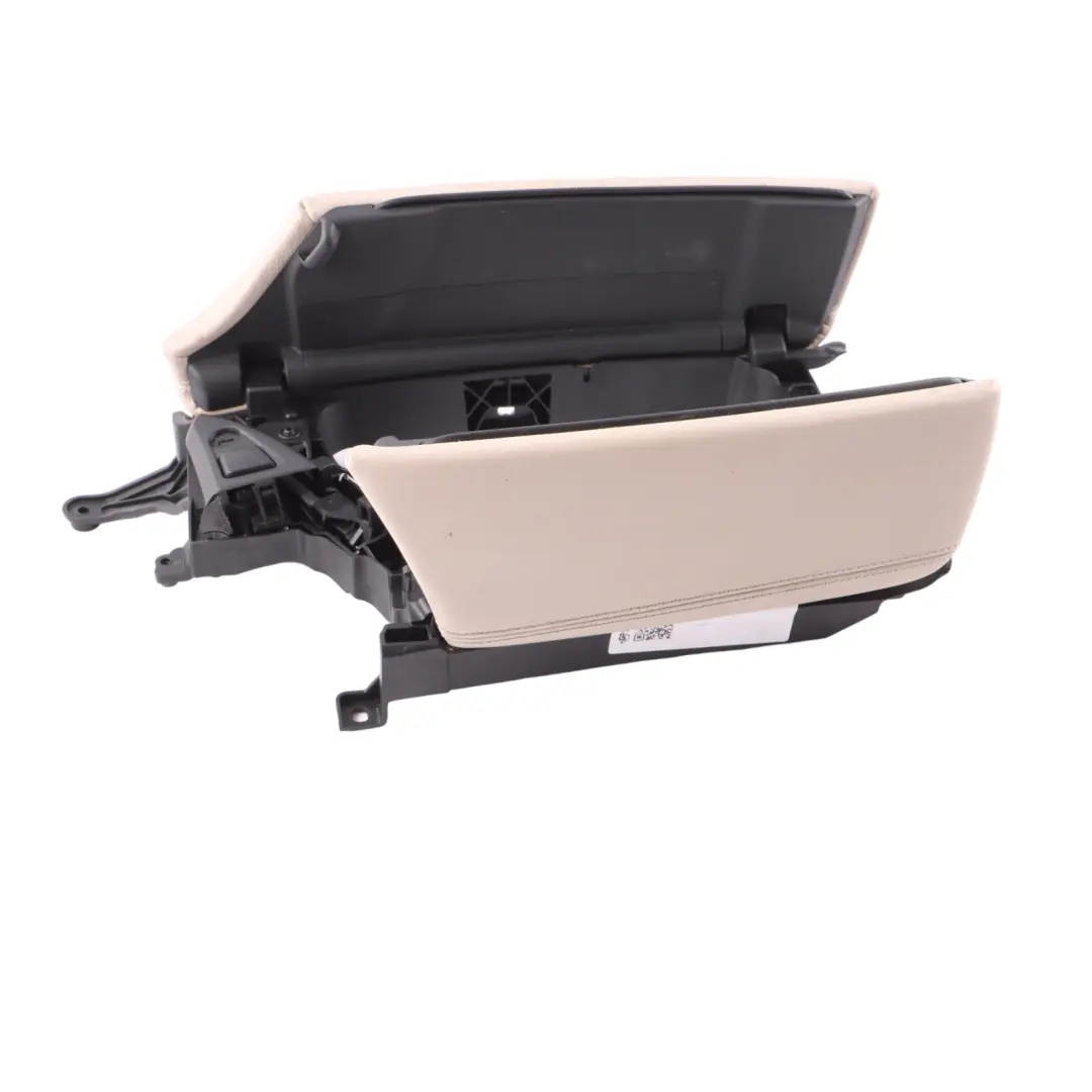 BMW F10 F11 Armrest Front Middle Left Right N/O/S Cover Leather Oyster 9216873 - SKU rhd-9216878-1 - Part number 9216878
