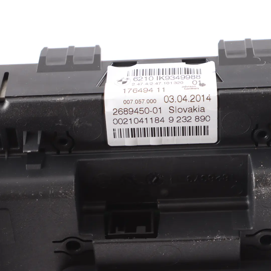 Instrument Cluster BMW X3 F25 X4 F26 Diesel Speedo Meter Clocks Manual 9349988 to with Part number 6843042 Instrument Cluster BMW X3 F25 X4 F26 Diesel Speedo Meter Clocks Manual 9349988 - SKU rhd-6843042 - Part number 6843042