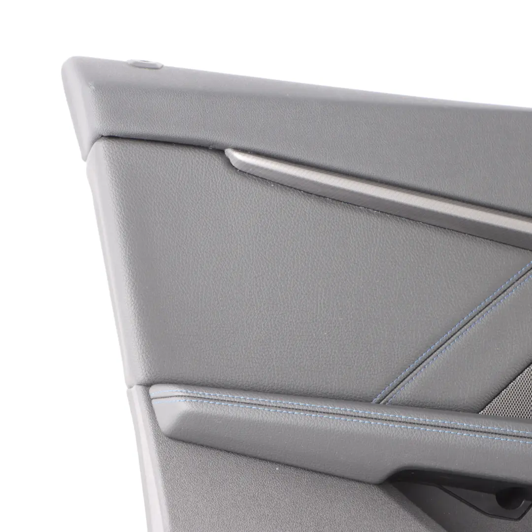 Front Door Card Cover Left N/S Trim Panel Leather Black to BMW F44 with Part number 9418291 BMW F44 Front Door Card Cover Left N/S Trim Panel Leather Black - SKU rhd-9418291 - Part number 9418291