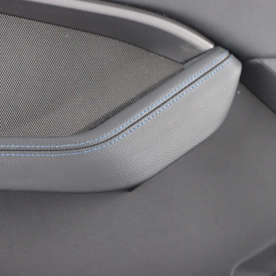 Front Door Card Cover Left N/S Trim Panel Leather Black to BMW F44 with Part number 9418291 BMW F44 Front Door Card Cover Left N/S Trim Panel Leather Black - SKU rhd-9418291 - Part number 9418291