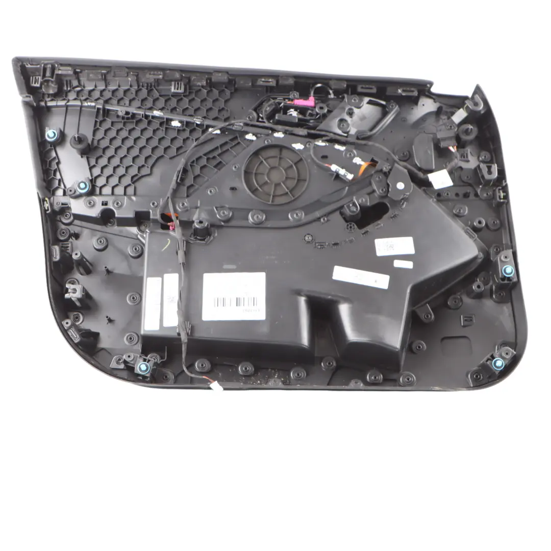 Door Card Front Right O/S Trim Cover Panelling Black to BMW F44 with Part number 9418292 BMW F44 Door Card Front Right O/S Trim Cover Panelling Black - SKU rhd-9418292 - Part number 9418292