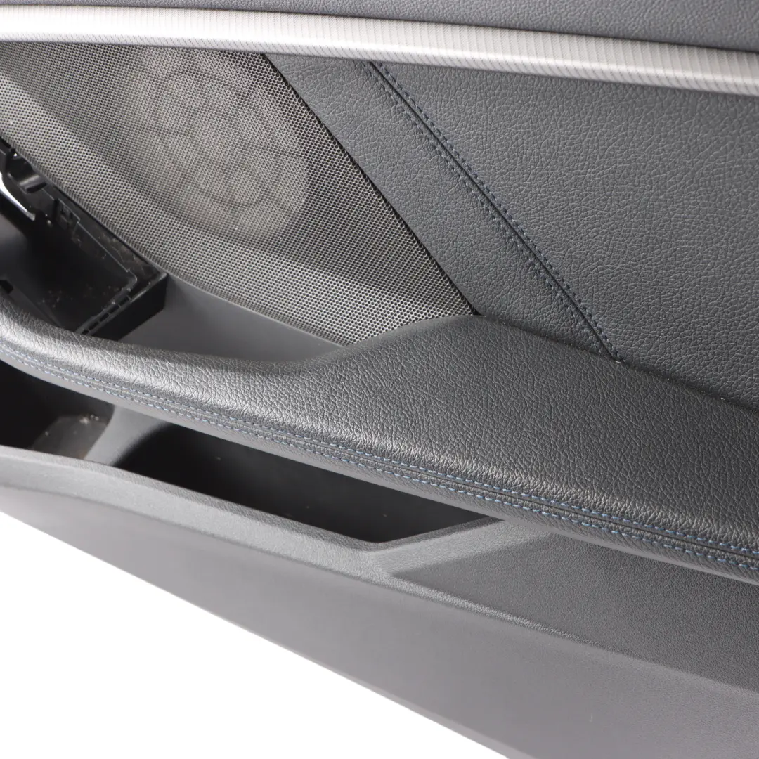 Door Card Front Right O/S Trim Cover Panelling Black to BMW F44 with Part number 9418292 BMW F44 Door Card Front Right O/S Trim Cover Panelling Black - SKU rhd-9418292 - Part number 9418292