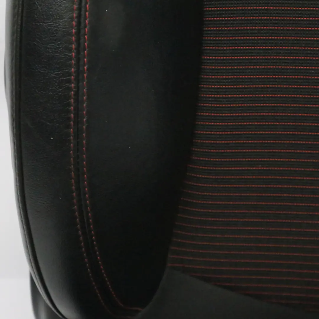 Fotel Lewy Przedni Sportowy Materiał Skóra Czerwony do Mini R60 Countryman o numerze 9805155 Mini R60 Countryman Fotel Lewy Przedni Sportowy Materiał Skóra Czerwony - SKU 9805155-2 - Numer Części 9805155