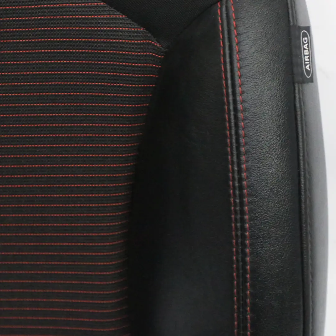 Sedile anteriore Mini R60 Countryman Sinistro Sport Panno Pelle Parallele Rosso per con numero di parte 9805155 Sedile anteriore Mini R60 Countryman Sinistro Sport Panno Pelle Parallele Rosso - SKU 9805155-2 - Numero di parte 9805155