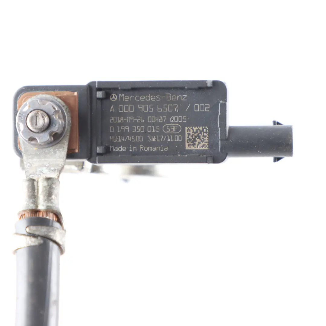 Accumulator Battery Sensor Ground Line Cable to Mercedes X253 HV with Part number A0009056507 Mercedes X253 HV Accumulator Battery Sensor Ground Line Cable - SKU rhd-A0009056507 - Part number A0009056507