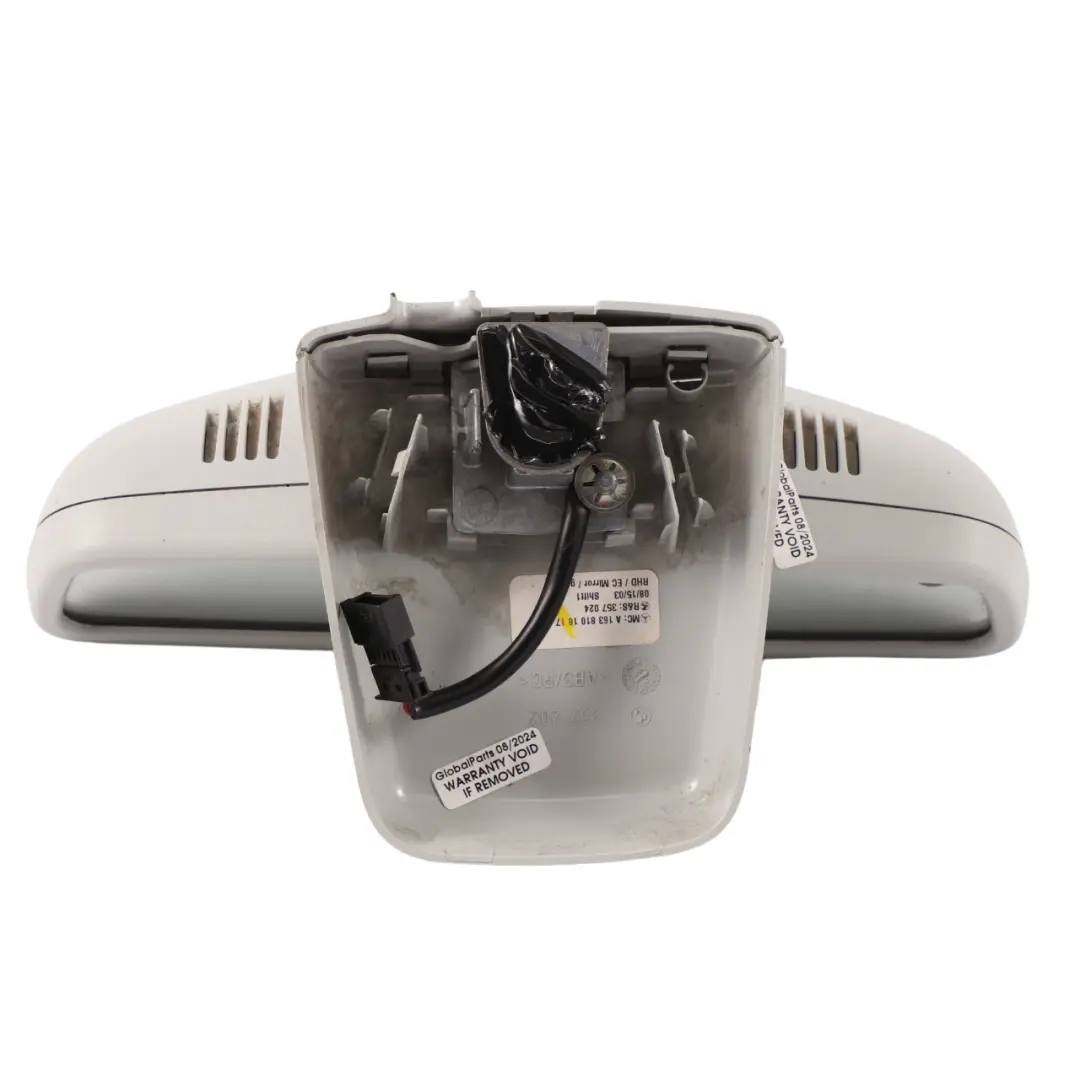 Interior Rear View Mirror Auto Dip Grey A1638101017 to Mercedes ML W163 with Part number A1638100917 Mercedes ML W163 Interior Rear View Mirror Auto Dip Grey A1638101017 - SKU rhd-A1638100917 - Part number A1638100917