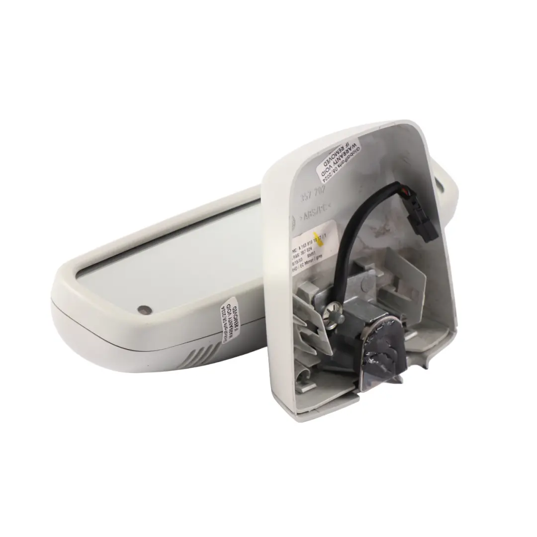 Mercedes ML W163 Interior Rear View Mirror Auto Dip Grey A1638101017 - SKU rhd-A1638100917 - Part number A1638100917