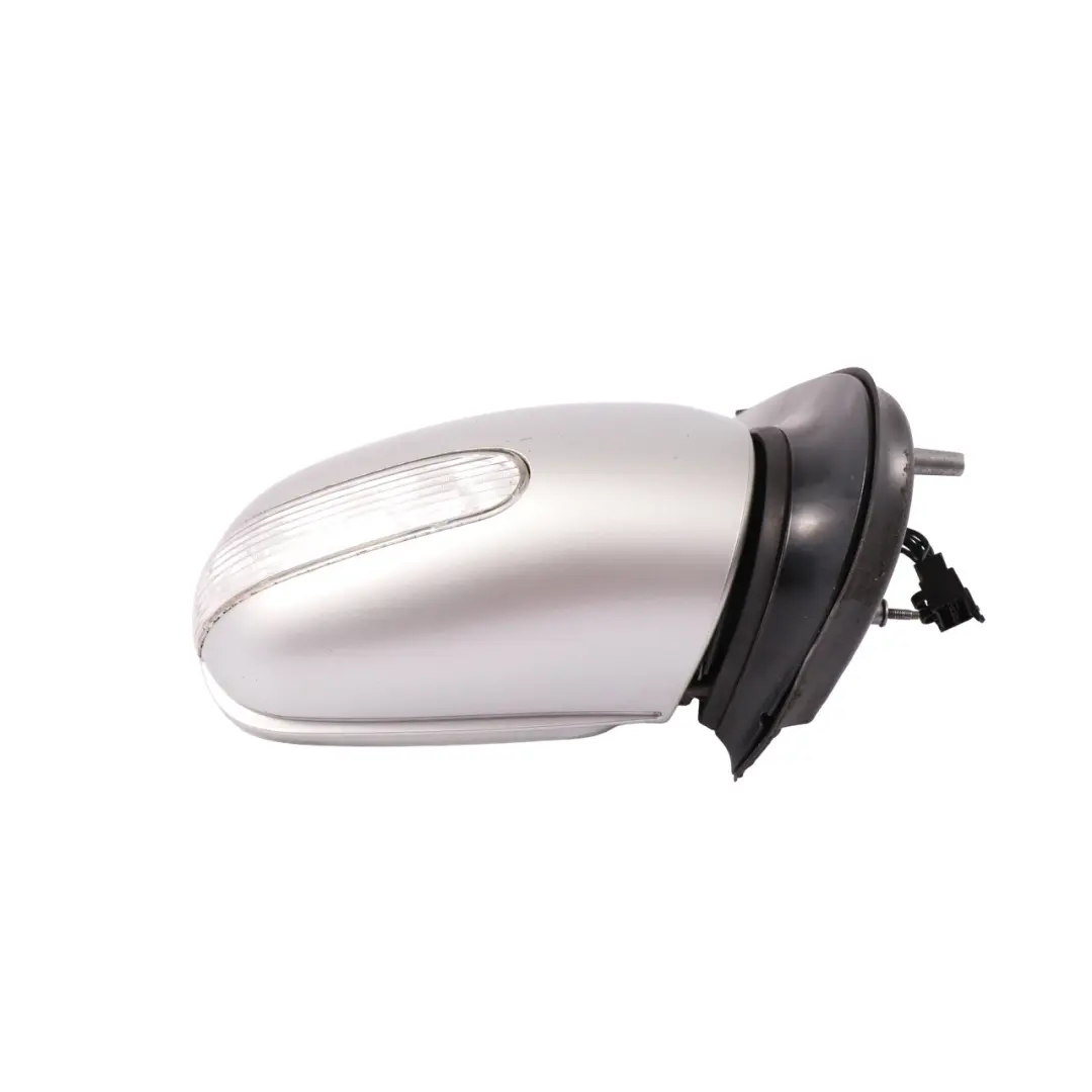 Wing Mirror Outside Right O/S Power Fold Brilliant Silver - 9744 to Mercedes W163 with Part number A1638103593 Mercedes W163 Wing Mirror Outside Right O/S Power Fold Brilliant Silver - 9744 - SKU rhd-A1638103593-BRS - Part number A1638103593