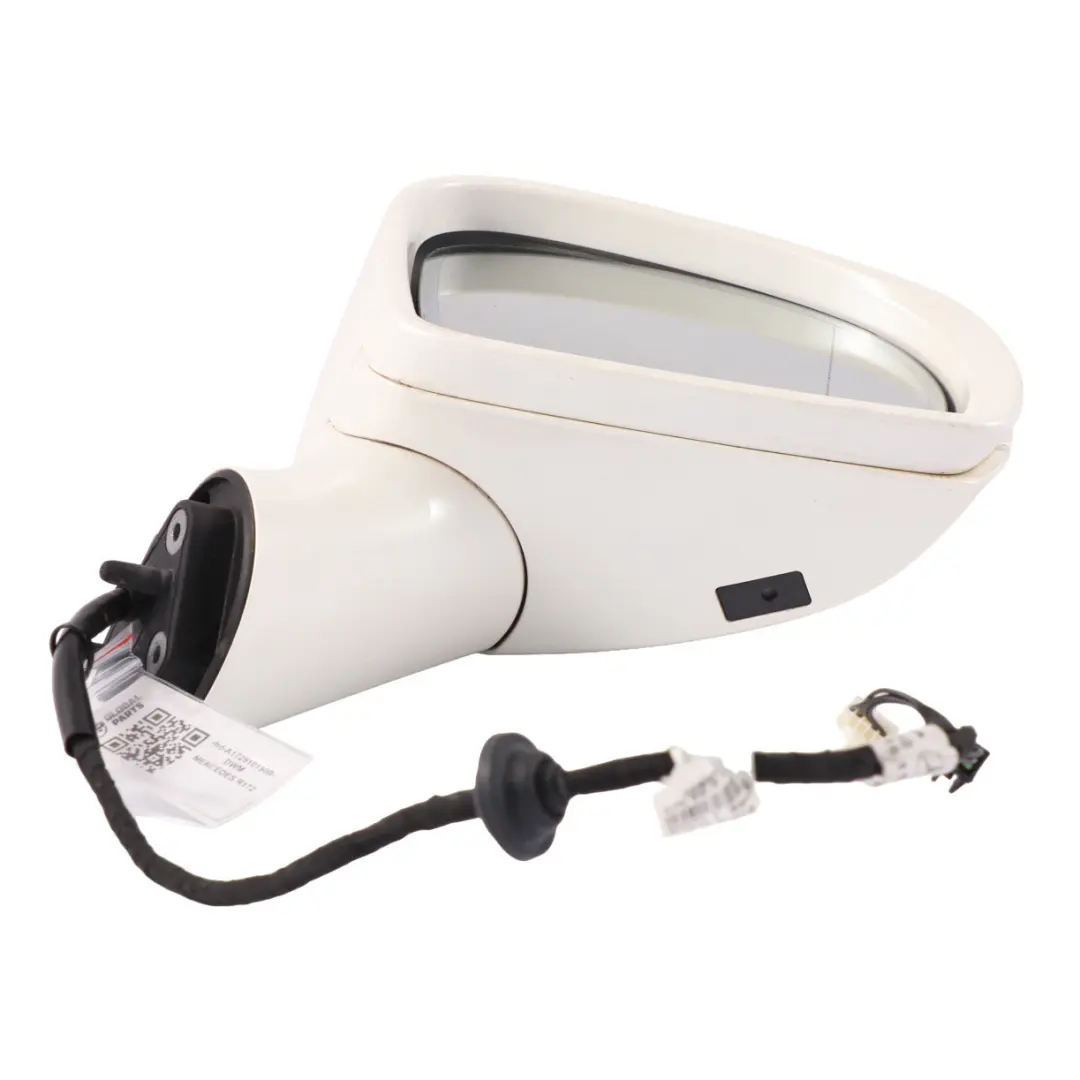 Mercedes SLK R172 Wing Mirror Right O/S Auto Dip Power Fold Diamond White - 799 - SKU rhd-A1728101900-DWM - Part number A1728101900