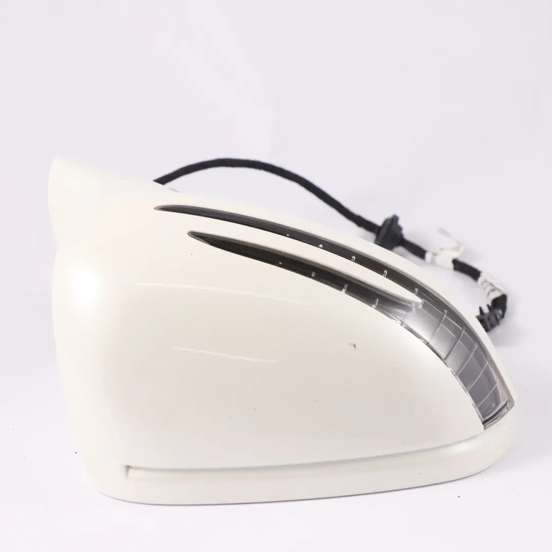 Mercedes SLK R172 Wing Mirror Right O/S Auto Dip Power Fold Diamond White - 799 - SKU rhd-A1728101900-DWM - Part number A1728101900