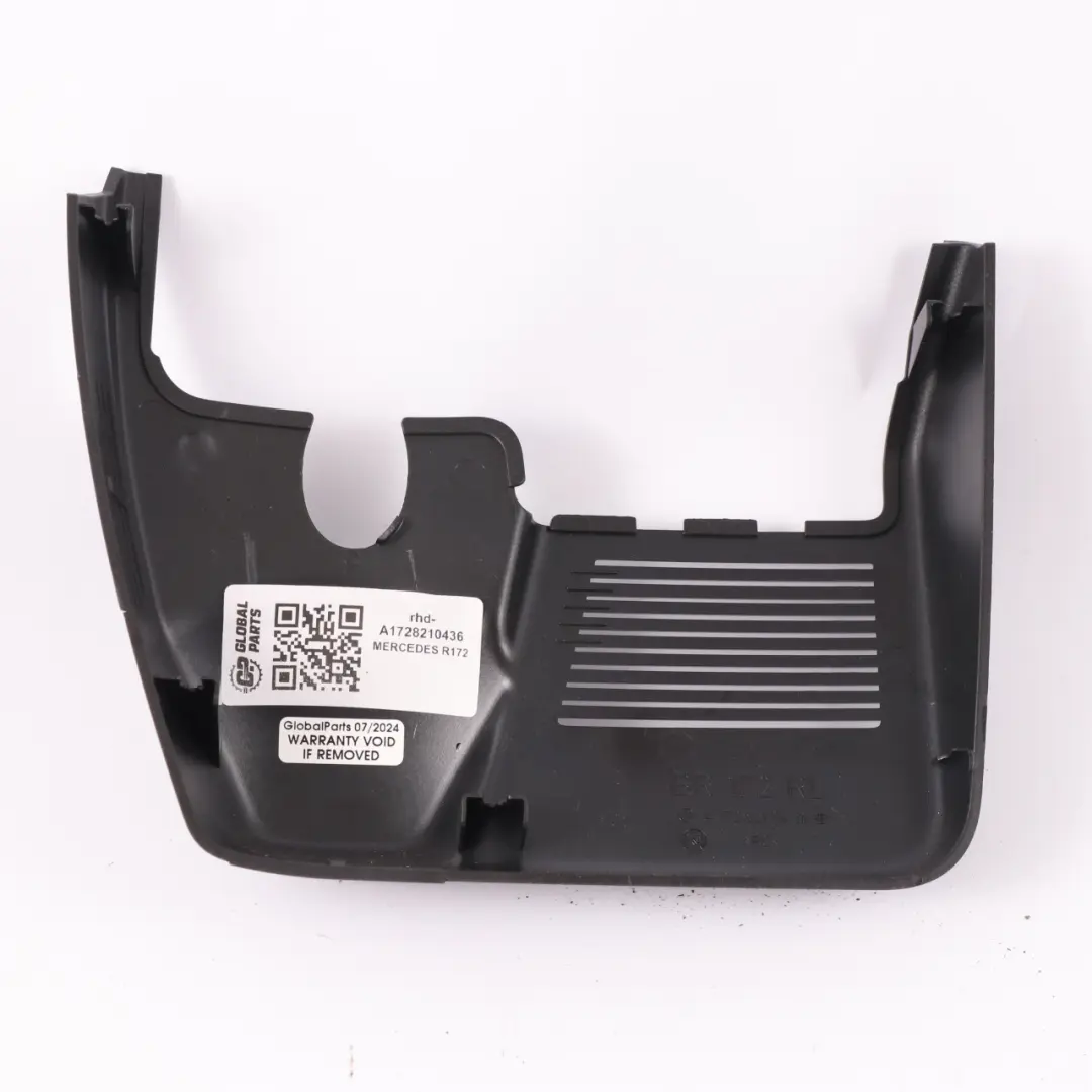 Mirror Cover Trim Panel Black to Mercedes SLK R172 Rear with Part number A1728210436 Mercedes SLK R172 Rear Mirror Cover Trim Panel Black - SKU rhd-A1728210436 - Part number A1728210436