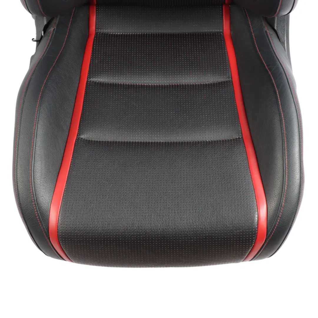  Front Seat Mercedes C117 W176 Left N/S AMG Leather Black Red Heated Memory - SKU rhd-A1769103802-5 - Part number A1769103802
