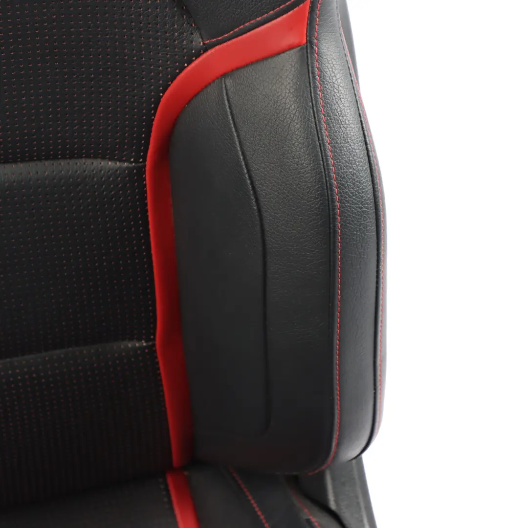  Front Seat Mercedes C117 W176 Left N/S AMG Leather Black Red Heated Memory - SKU rhd-A1769103802-5 - Part number A1769103802
