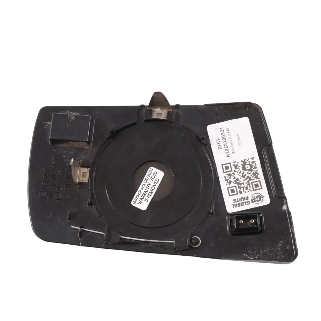 Wing Mirror Glass Mercedes W140 W202 W210 Door Left N/S to with Part number A2028100321 Wing Mirror Glass Mercedes W140 W202 W210 Door Left N/S - SKU RHD-A2028100321 - Part number A2028100321