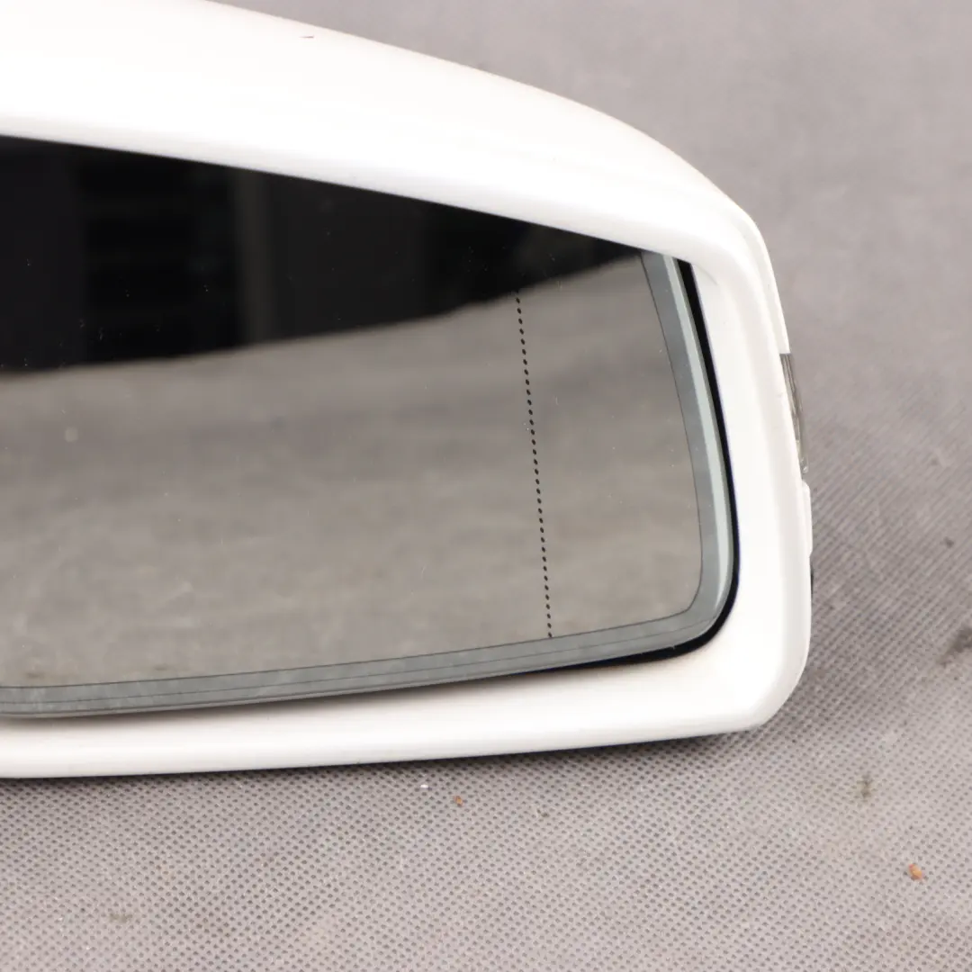 Mercedes W204 Door Wing Mirror Power Fold Right O/S Diamond White - 799 - SKU rhd-A2048103076-DWM - Part number A2048103076