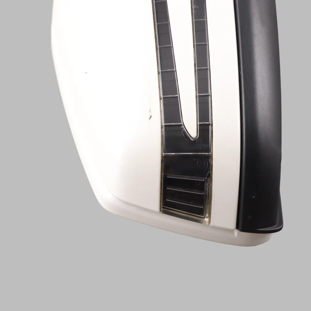 Door Wing Mirror Power Fold Right O/S Diamond White - 799 to Mercedes W204 with Part number A2048103076 Mercedes W204 Door Wing Mirror Power Fold Right O/S Diamond White - 799 - SKU rhd-A2048103076-DWM - Part number A2048103076