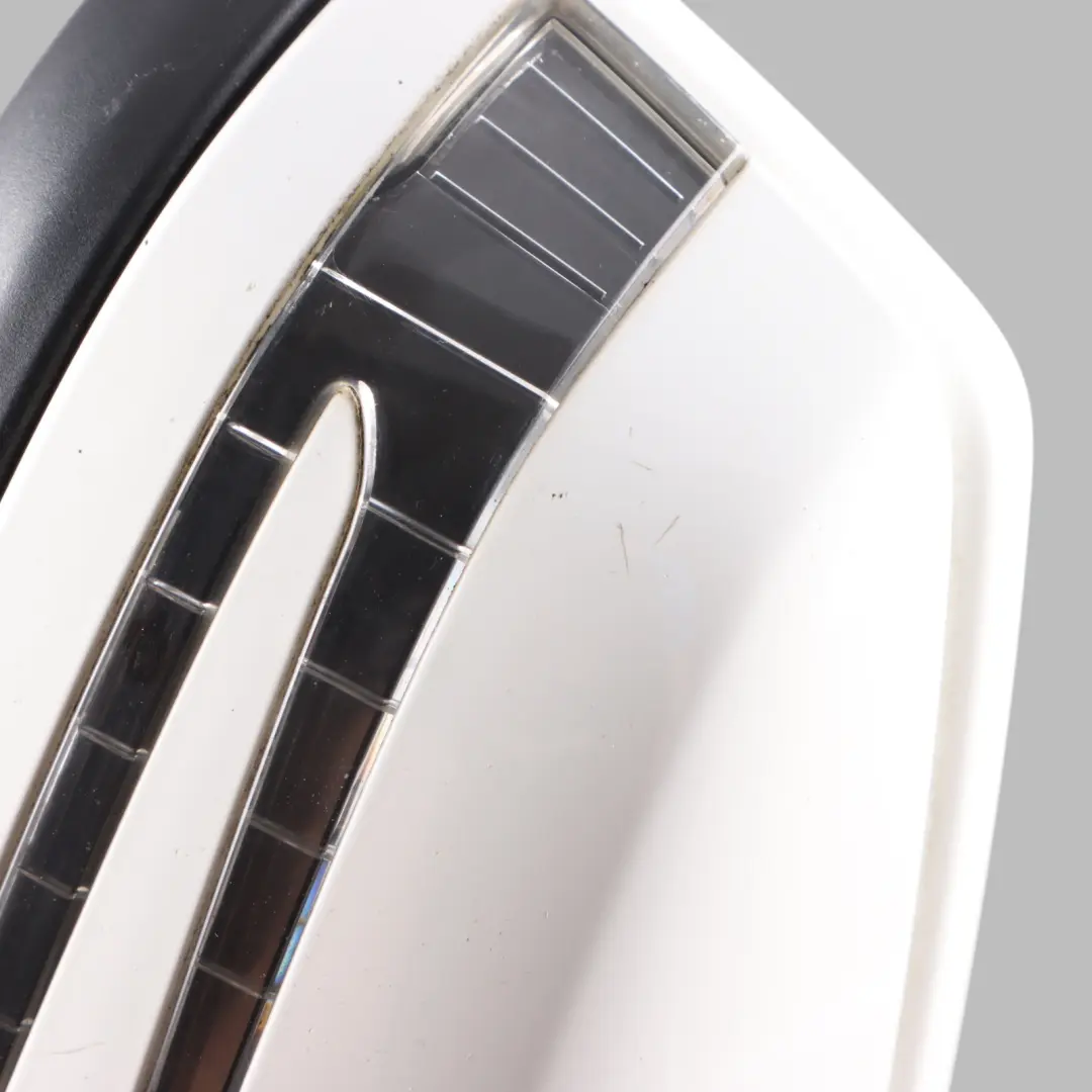 Wing Mirror Power Fold Door Right O/S Polar White - 149 to Mercedes W204 with Part number A2048103076 Mercedes W204 Wing Mirror Power Fold Door Right O/S Polar White - 149 - SKU rhd-A2048103076-POL1 - Part number A2048103076