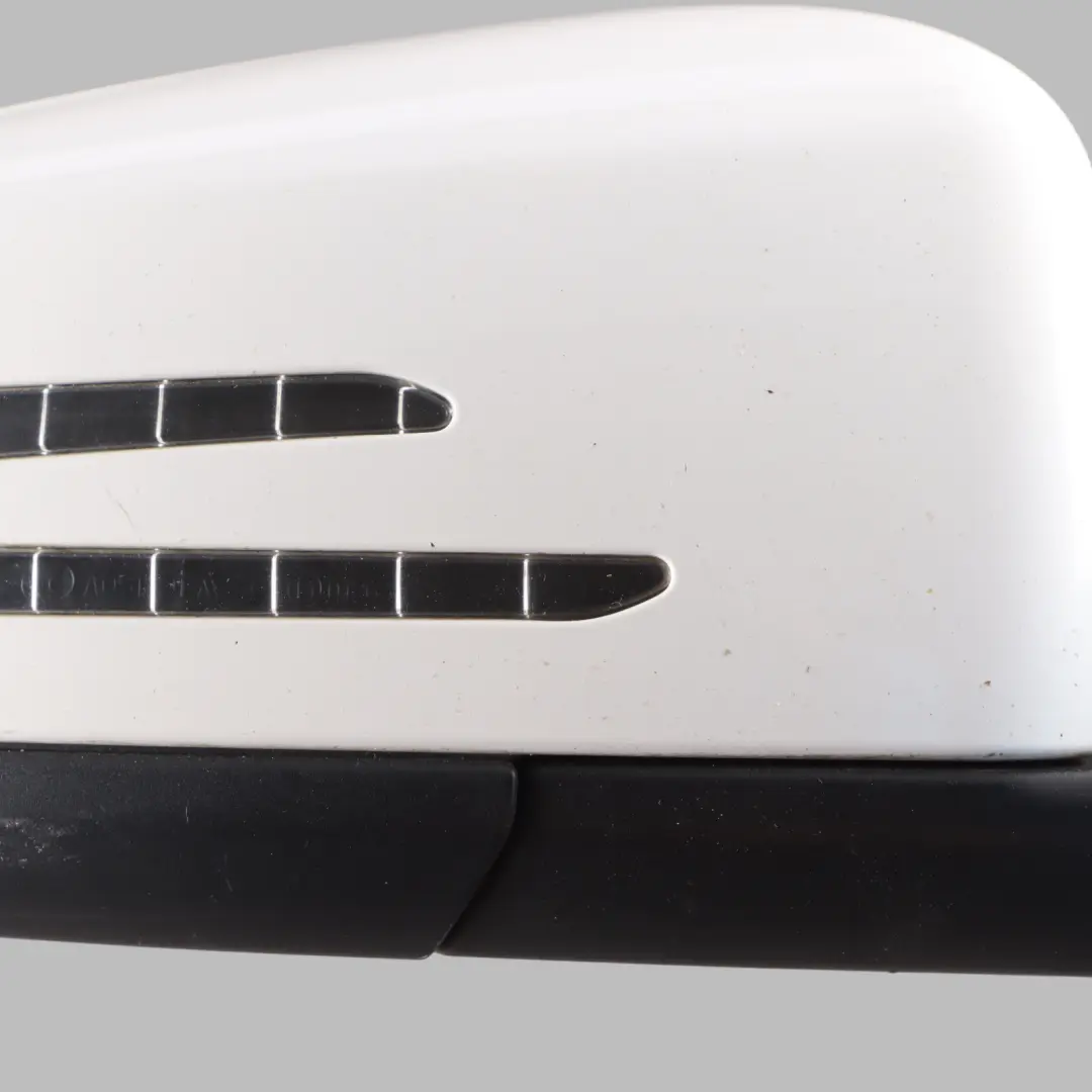 Wing Mirror Power Fold Door Right O/S Polar White - 149 to Mercedes W204 with Part number A2048103076 Mercedes W204 Wing Mirror Power Fold Door Right O/S Polar White - 149 - SKU rhd-A2048103076-POL1 - Part number A2048103076