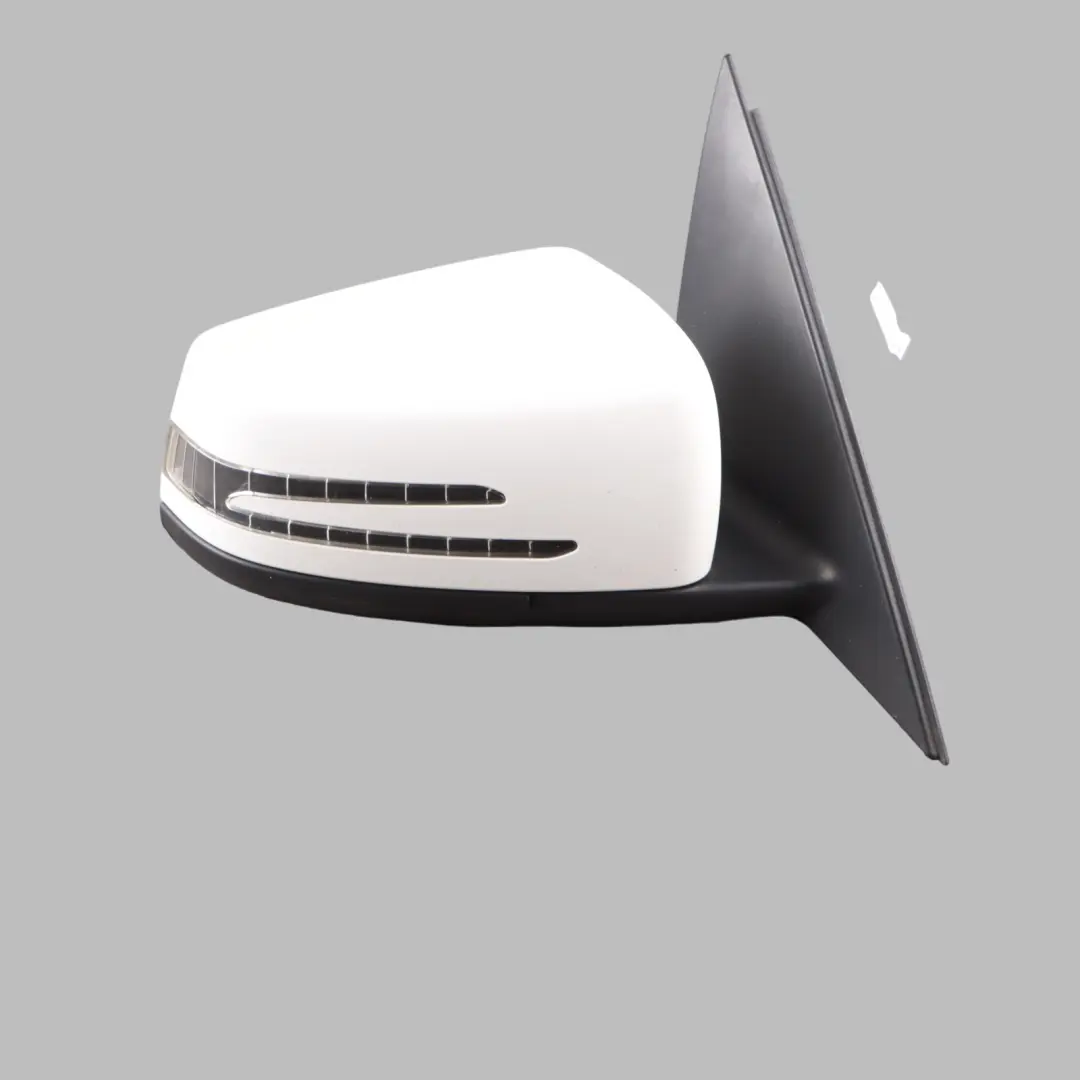 Wing Mirror Power Fold Door Right O/S Polar White - 149 to Mercedes W204 with Part number A2048103076 Mercedes W204 Wing Mirror Power Fold Door Right O/S Polar White - 149 - SKU rhd-A2048103076-POL1 - Part number A2048103076