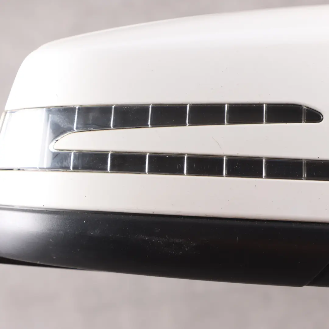 Wing Mirror Power Fold Door Right O/S Polar White - 149 to Mercedes W204 with Part number A2048103076 Mercedes W204 Wing Mirror Power Fold Door Right O/S Polar White - 149 - SKU rhd-A2048103076-POL1 - Part number A2048103076
