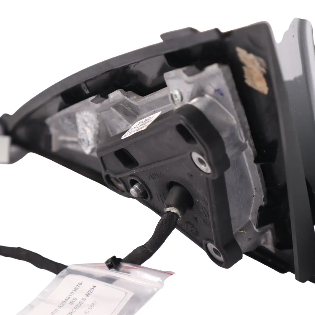 Mercedes C204 Wing Mirror Right Power Fold Iridium Silver Metallic - 775 - SKU rhd-A2048103676-IRS - Part number A2048103676