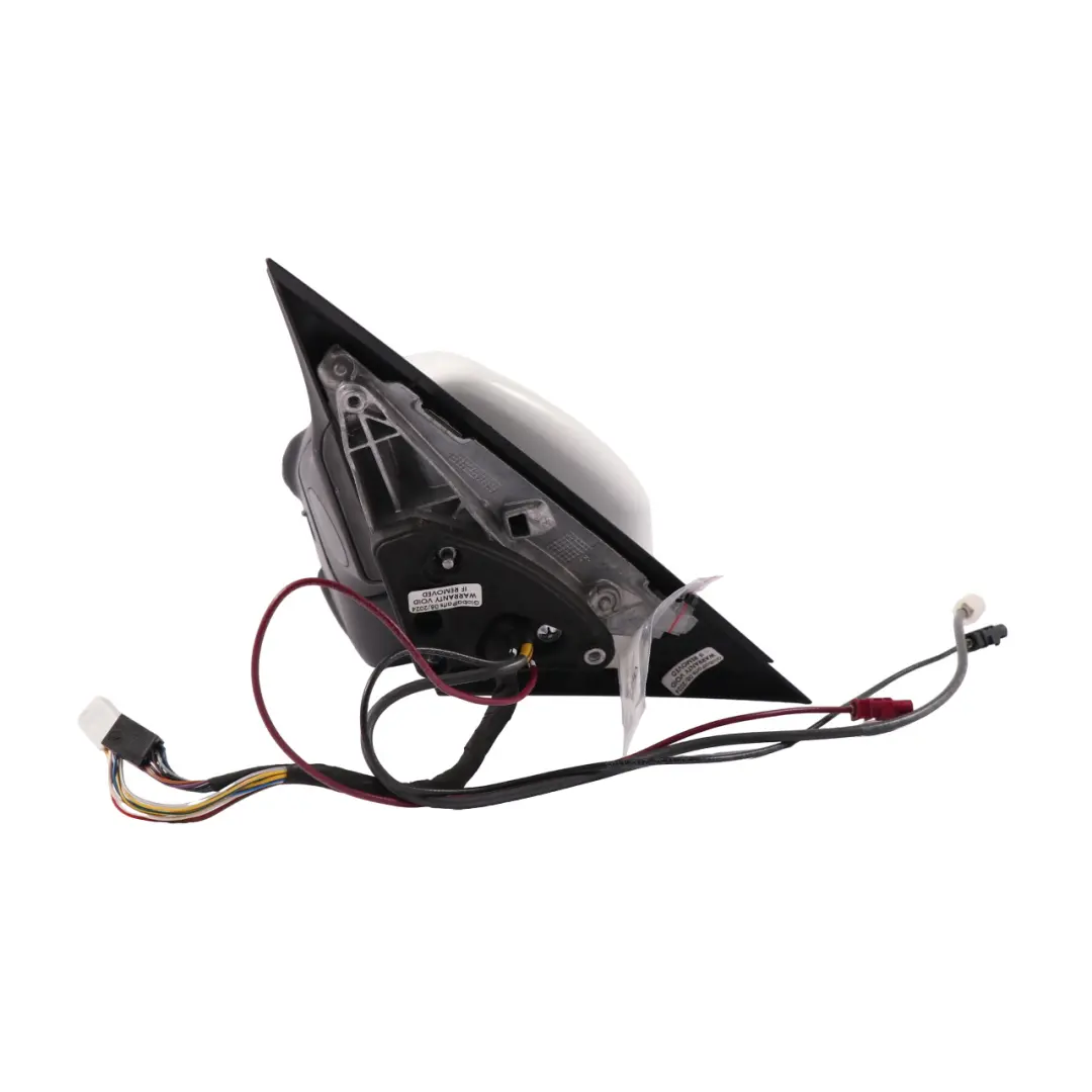 Mercedes W205 Wing Mirror Door Right O/S Camera Blind Spot Polar White - 149 - SKU rhd-A2058101405-POL - Part number A2058101405