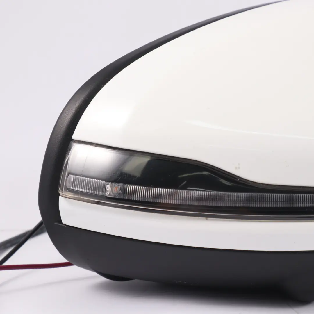 Mercedes W205 Wing Mirror Door Right O/S Camera Blind Spot Polar White - 149 - SKU rhd-A2058101405-POL - Part number A2058101405