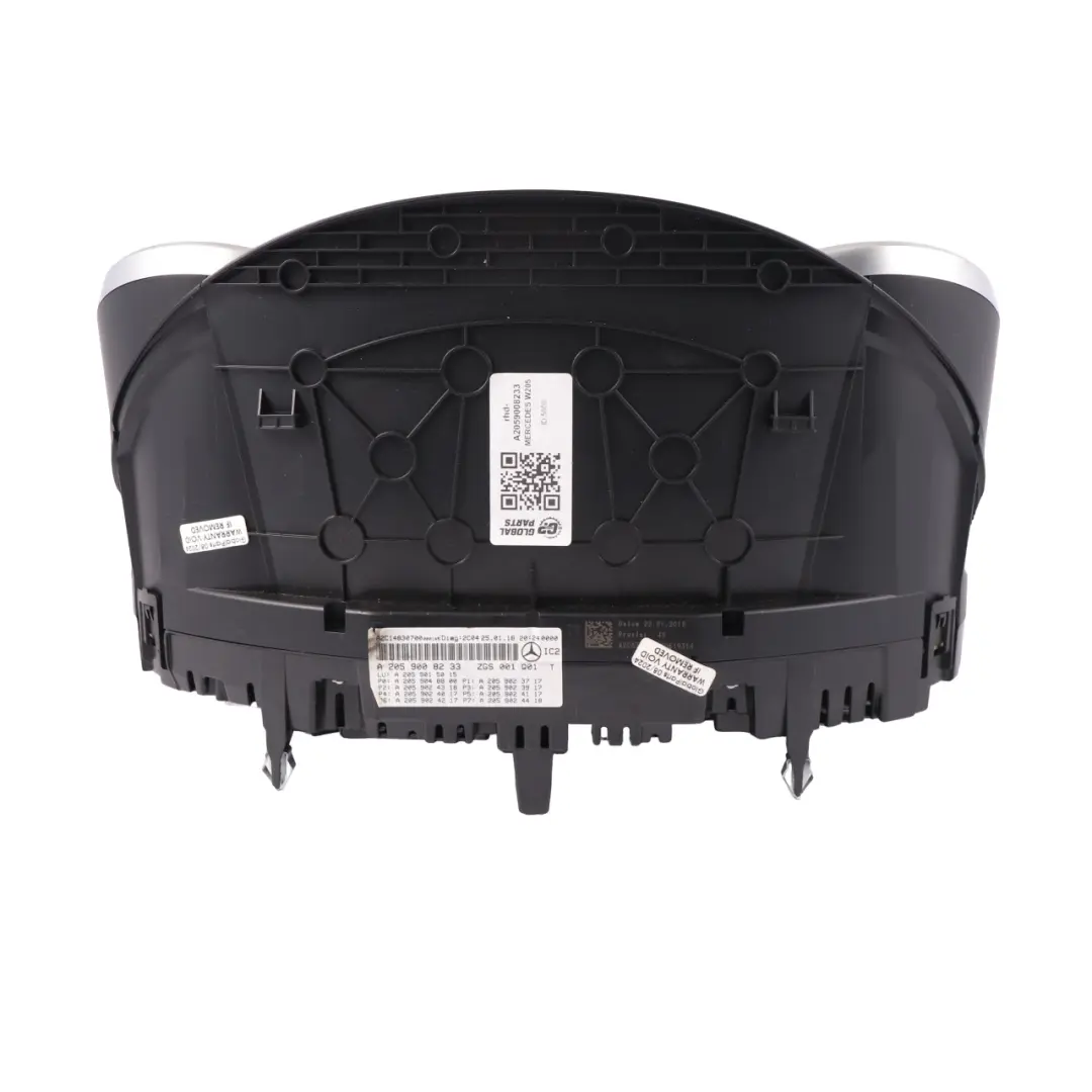 Instrument Cluster Speedometer Automatic to Mercedes W205 C253 Petrol with Part number A2059008233 Mercedes W205 C253 Petrol Instrument Cluster Speedometer Automatic - SKU RHD-A2059008233 - Part number A2059008233